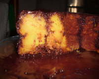 Pudim de cenoura com farinha de rosca