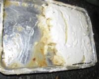 Doce de banana com creme