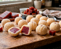 O melhor docinho do TudoGostoso para quem gosta de uma combinação agridoce: receita de brigadeiro Romeu e Julieta