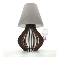 Abajur De Madeira Criado Mudo Quarto Moderno Sala Cabeceira Estrutura