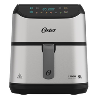 Fritadeira Elétrica Air Fryer Oster 5L 110V – Digital Inox