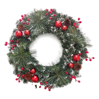 Guirlanda De Natal Verde Porta