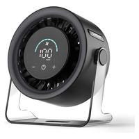 Mini Ventilador De Portátil 30db 5000mah(7h Máx) 100 Níveis