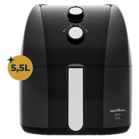 Air Fryer Britânia 5,5L 1500W Antiaderente Redstone BFR50 127V