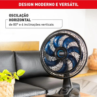 Ventilador de Mesa 40cm Arno X-TREME 7 - 7 PÁS, 150W VE70