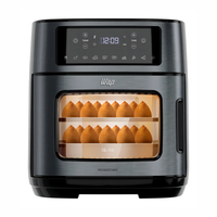 Fritadeira Elétrica Wap Air Fryer Oven Inox 12 Litros