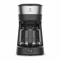 Cafeteira Elétrica Electrolux inox filtro permanente removivel capacidade 1,2L 30 xicaras função