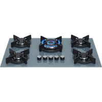 FISCHER COOKTOP GÁS 5 BOCAS TC INFINITY MESA VIDRO EIGER BIVOLT 26298-82005