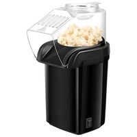 Pipoqueira Elétrica Sem Óleo 1200w 110v Ou Portatil Cor Preto