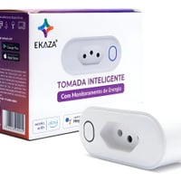 EKAZA, Tomada Inteligente 16A, WI-FI, Com medidor de consumo,