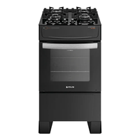 Fogão 4 Bocas Atlas Atenas Glass com Mesa de Vidro