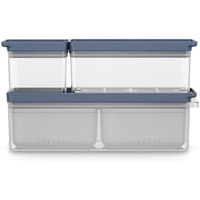 Kit 3 Potes Herméticos e Organizadores