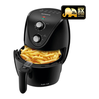 Fritadeira de Ar Mondial AF-35-BF 3,5L Preta