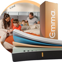 Colchão Casal Emma Original - 10 anos de garantia, certificação internacional - (138X188cm)