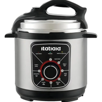 Panela De Pressão Elétrica Itatiaia Essencial 3l 700w Inox Preto