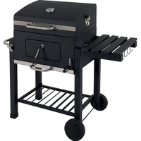 Churrasqueira Móvel A Bafo Itapuama Carvão Inox 58x42cm Defumadora