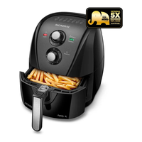 Fritadeira Sem Óleo Air Fryer 4l Mondial AFN-40-BFT