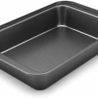 Assadeira Forma Retangular 42cm Antiaderente Para Forno Não Gruda Fácil Limpeza Resistente Ideal para Lasanha Bolos E Assados Premium