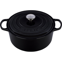 Le Creuset Panela Redonda 28 cm Ferro Fundido Esmaltado Signature Black Onyx