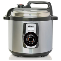 Panela De Pressão Elétrica Walita Daily Philips Ri3103 Metal Cor Preto/Prata Frequência 60 Hz