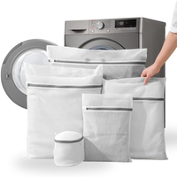 Kit 5 Sacos para Lavar Roupas