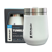 Copo térmico Stanley Go Everyday lisa cor polar 296mL