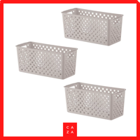 Kit Cestos Organizadores Cesto Organizador Caixa Organizadora Retangular