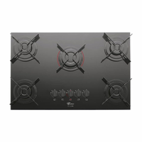 Cooktop a Gás Fischer 5 Bocas Fit Line