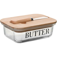 WOLFF - Manteigueira com Espátula e Tampa de Bambu Basic