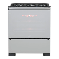 Fogão 5 Bocas Dako Diplomata Glass Style