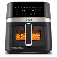 Fritadeira DiamondTech Oster 6L com Visor Transparente