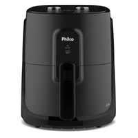 Air Fryer Philco 5,5l Cesto Quadrado 1500w Paf55a Cor Preto