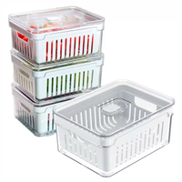 Kit organizador de geladeira – alimentos frescos por mais tempo