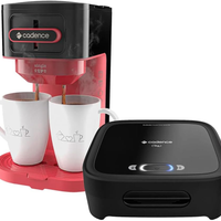 Kit Click Cadence: Cafeteira + Sanduicheira