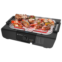 Churrasqueira Elétrica Grill Menu Grl810 Preta Cadence