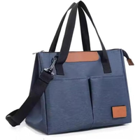 Bolsa Térmica Lancheira Com Alça De Ombro (Azul)