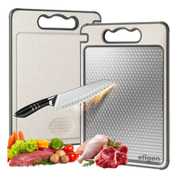 Tabua De Corte Aço Inox Dupla Face Amolador Afiador E Ralador Saudável Higiênica Antibacteriana Premium