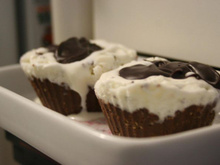 Cupcake gelado de creme de avelã: como fazer