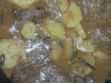 Bife de fígado bovino