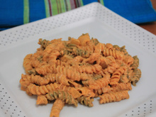 Macarronada de atum com creme de leite