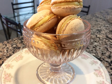 Macaron de limão siciliano