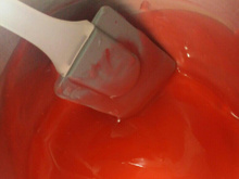 Gel de brilho para bolo