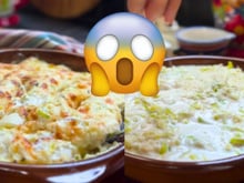 A chef liberou uma receita simples e surpreendente: palmito pupunha gratinado com alho poró