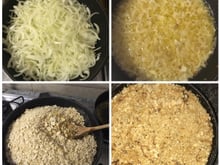 Farofa de cebola