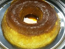 Pudim de leite condensado  feito no forno elétrico
