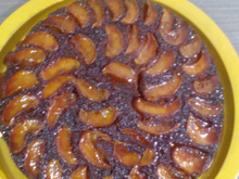 Bolo invertido de maçã