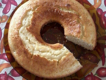 Bolo de leite de coco