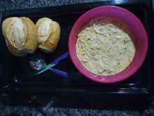 Molho de frango para comer com pão