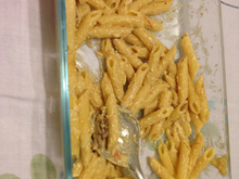 Macarrão penne ao molho branco