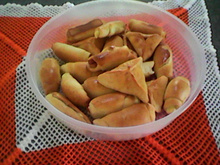 Massa básica para salgados assados